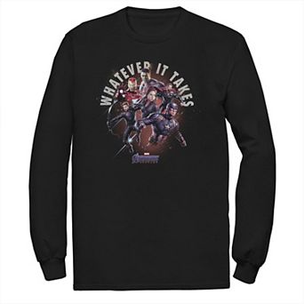 Men's Marvel Avengers Endgame Group Shot Whatever It Takes Long Sleeve Graphic Tee
