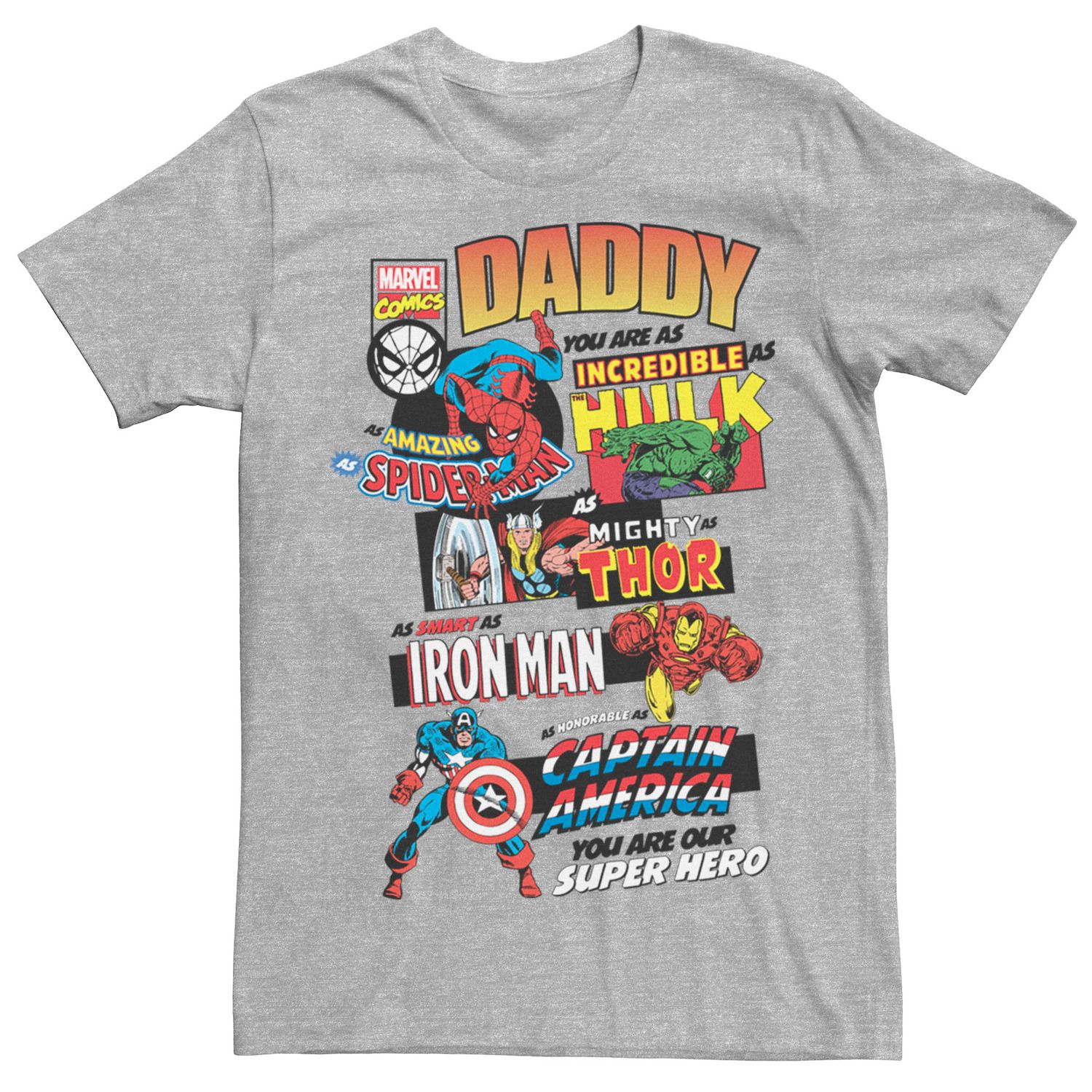 avengers father's day shirt