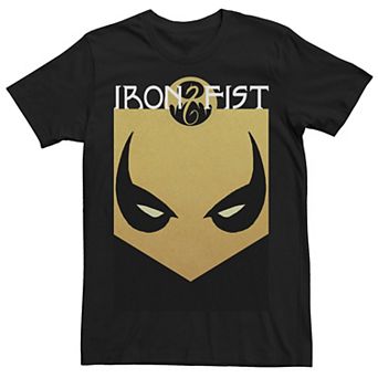 Men's Marvel Iron Fist Mask Graphic Tee