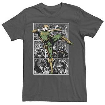 Men's Marvel Iron Fist Rain Battle Graphic Tee