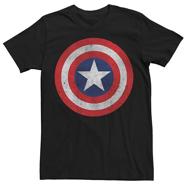 Men's Marvel Captain America Classic Shield Graphic Tee