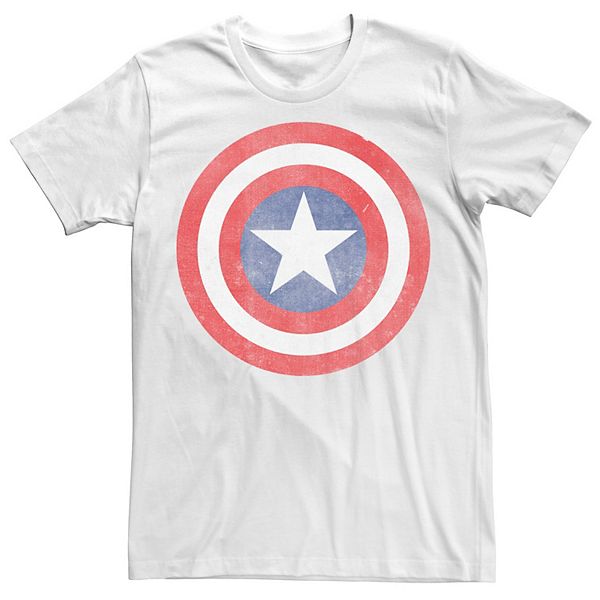 Men's Marvel Captain America Classic Shield Graphic Tee