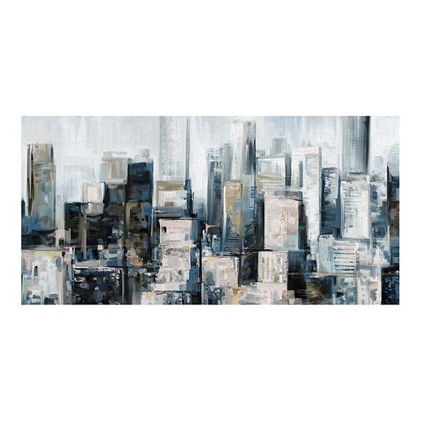 Fine Art Canvas 'City Center' Canvas Wall Art