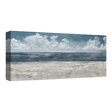 Masterpiece 'Beach Layers Light' Canvas Wall Art