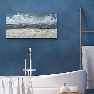 Masterpiece 'Beach Layers Light' Canvas Wall Art