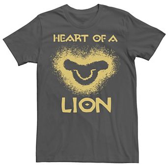 Disney's The Lion King Men's Heart Of A Lion Young Simba Logo Tee