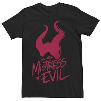 Disney's Maleficent Mistress Of Evil Red Stamp Men's Tee
