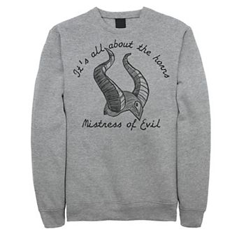Disney's Maleficent Men's It's All About The Horns Sweatshirt