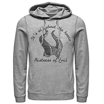 Disney's Maleficent It's All About The Horns Sketch Men's Hoodie