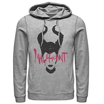 Disney's Maleficent Paint Drip Portrait Men's Hoodie