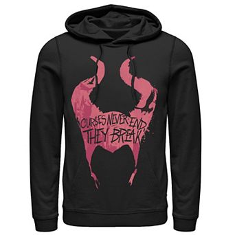 Disney's Maleficent Red Hue Logo Men's Hoodie