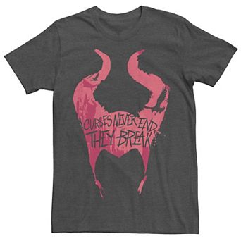 Disney's Maleficent Red Hue Logo Men's Tee