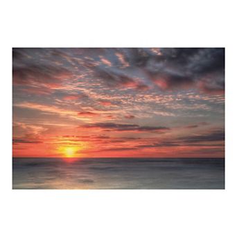 Fine Art Canvas 'Atlantic Sunrise No. 9' Canvas Wall Art