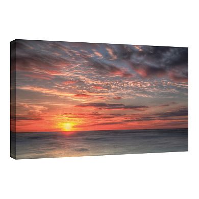 Fine Art Canvas 'Atlantic Sunrise No. 9' Canvas Wall Art