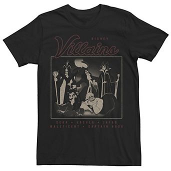 Disney's Villains Group Portrait Men's Tee
