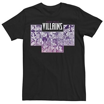 Disney's Villains Periodic Table Of Villains Men's Tee