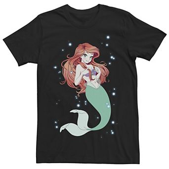 Disney's The Little Mermaid Anime Ariel Men's Tee