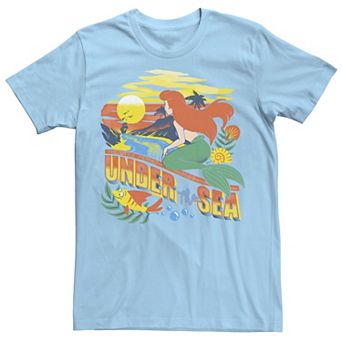 Disney's The Little Mermaid Ariel Men's Under The Sea Tee