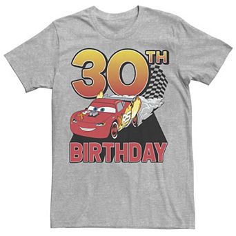 Disney / Pixar's Car Lightning McQueen Men's 30th Birthday Racer Tee