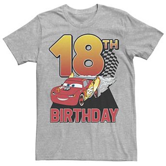 Disney / Pixar's Car Lightning McQueen Men's 18th Birthday Racer Tee