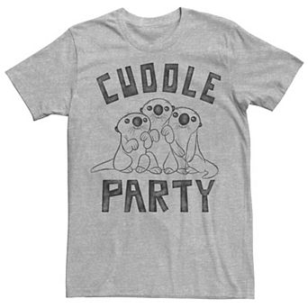 Disney / Pixar's Finding Dory River Otters Men's Cuddle Party Sketch Tee