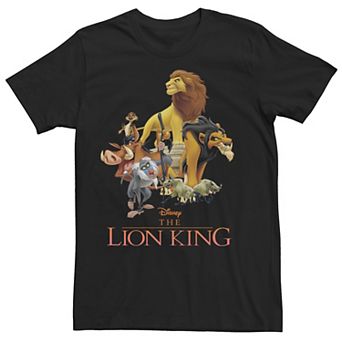 Disney's The Lion King Good Guys And Villains Men's Tee