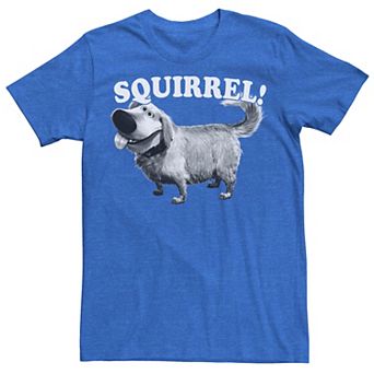 Disney / Pixar's Up Men's Dug Squirrel Graphic Tee