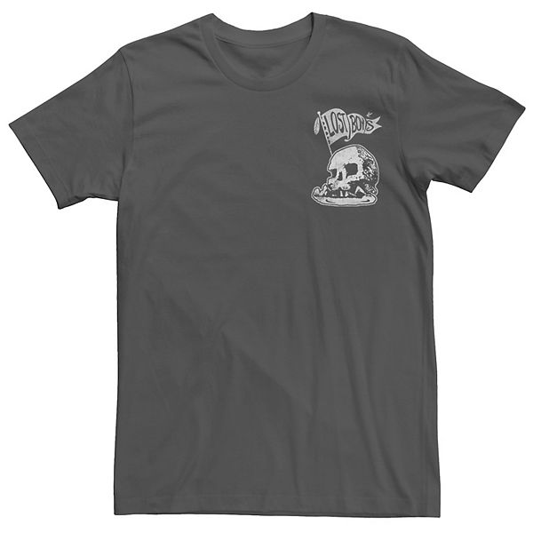 Men's Tinkerbell Skull Rocket Flag Tee