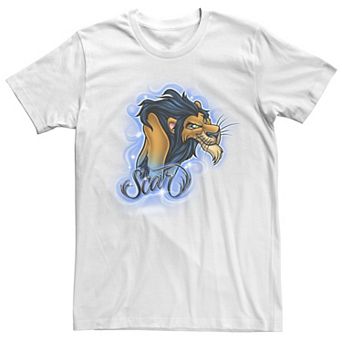 Disney's The Lion King Scar Men's Airbrushed Portrait Tee
