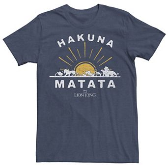 Disney's The Lion King Men's Hakuna Matata Sunrise Horizon Tee