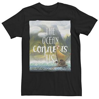 Disney's Moana The Ocean Connects Us Men's Tee
