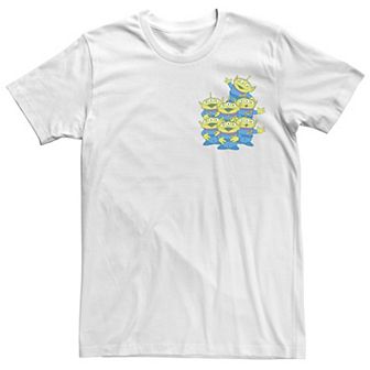 Disney / Pixar's Toy Story Aliens Men's Group Left Chest Tee