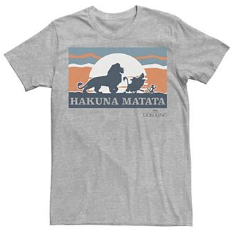 Disney's The Lion King Men's Retro Hakuna Matata Tee