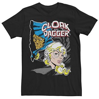Men's Marvel Cloak & Dagger Heads Vintage Tee
