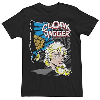 Men's Marvel Cloak & Dagger Heads Vintage Tee