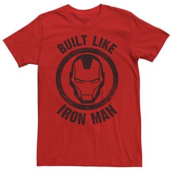 Men's Marvel Train Like Iron Man Emblem Tee