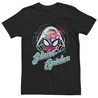 Men's Marvel Rising Secret Warriors Ghospider Portrait Badge Tee