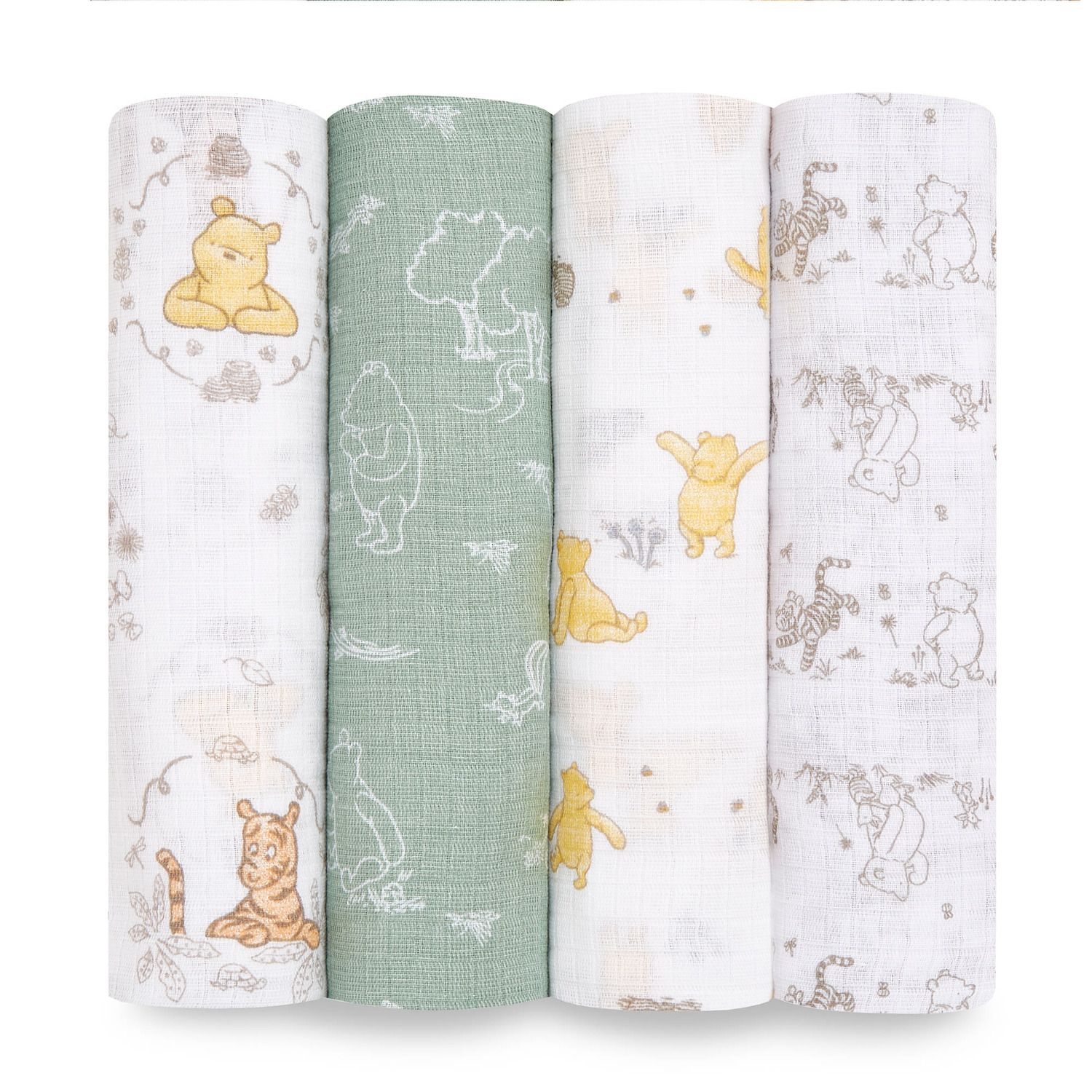 winnie the pooh muslin swaddle