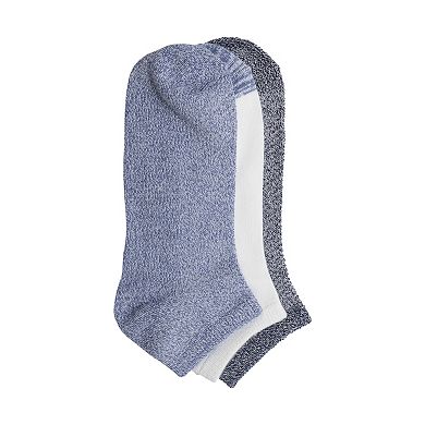 Women's Cuddl Duds® Everyday 3-Pack Low Cut Socks