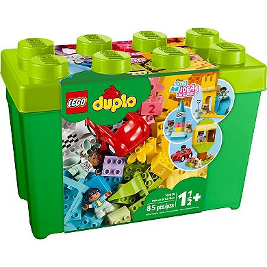 LEGO DUPLO Classic Deluxe Brick Box 10914 Building Toy (85 Pieces)