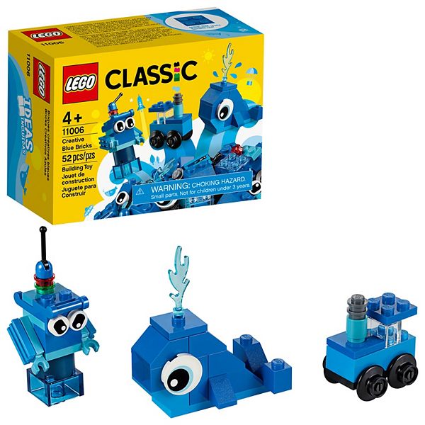 LEGO Classic Blue Bricks 11006 Building Kit Starter Set
