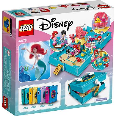 Disney's Little Mermaid Ariel's Storybook Adventures 43176 Creative Building Kit by LEGO