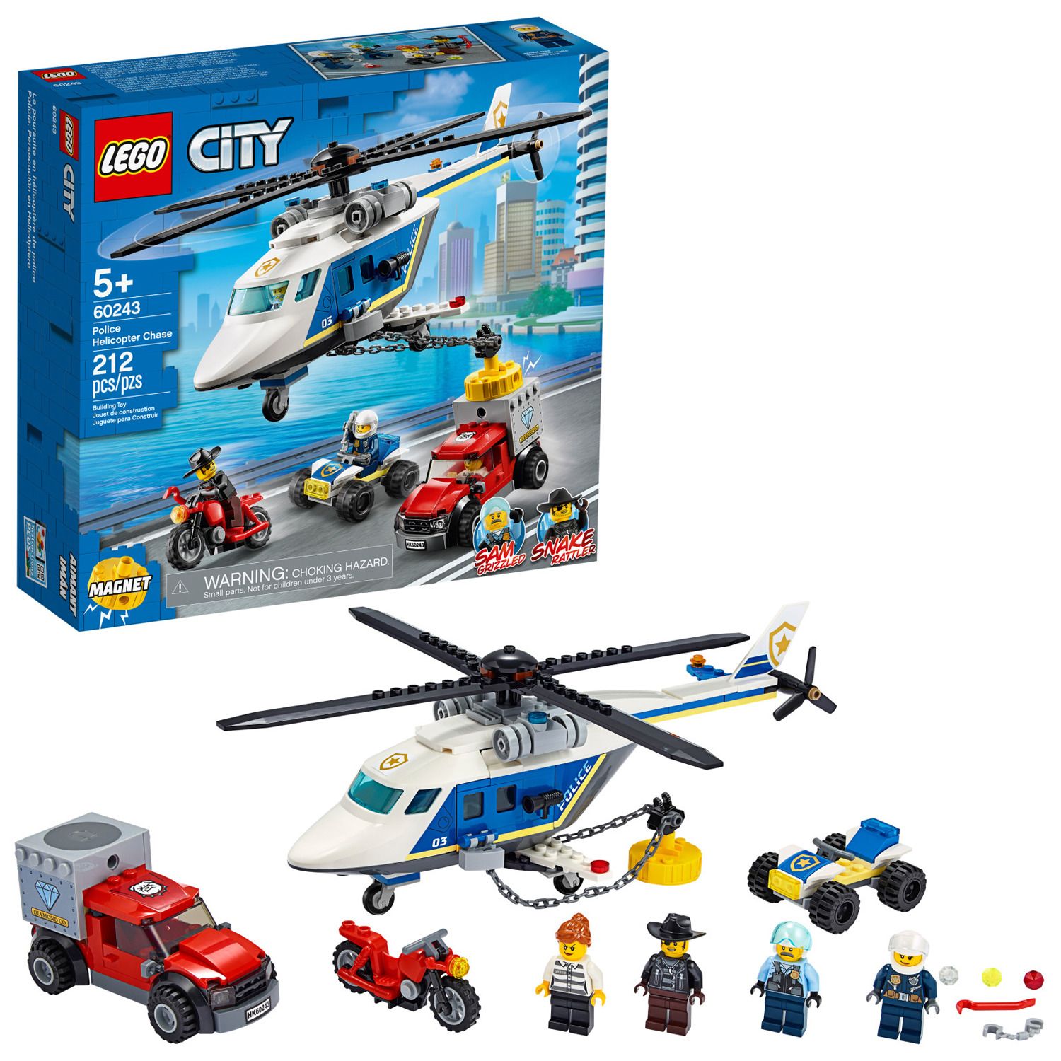 police lego plane