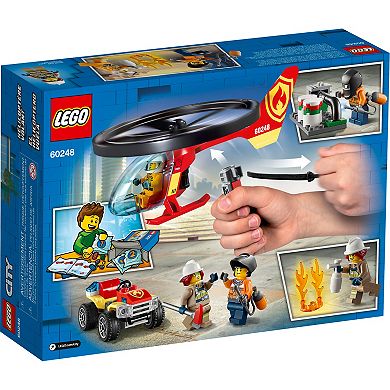 LEGO City Fire Helicopter Response 60248 Building Set