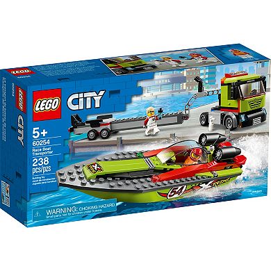 LEGO City Race Boat Transporter 60254 Building Set