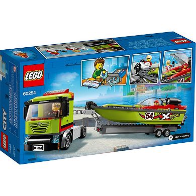 LEGO City Race Boat Transporter 60254 Building Set