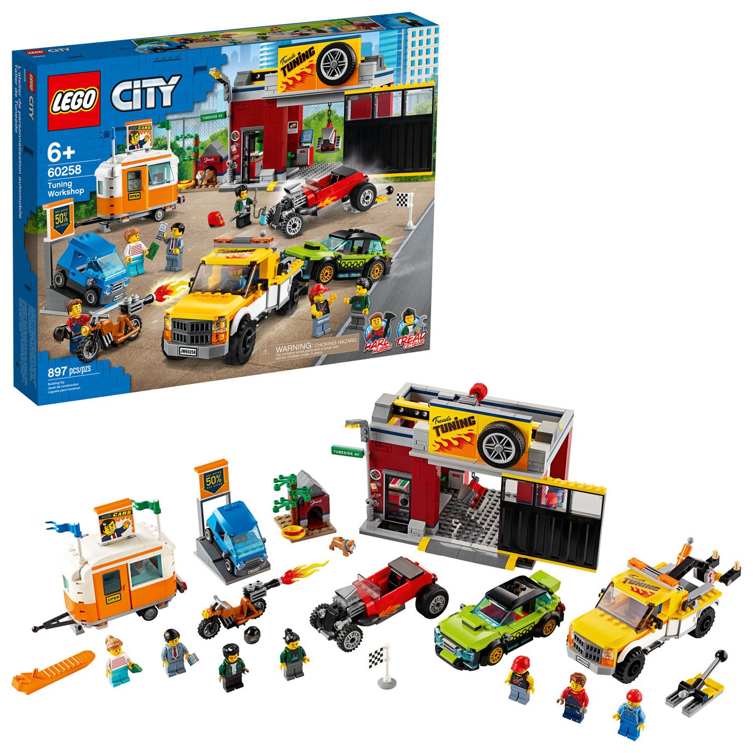 lego hamburger fire