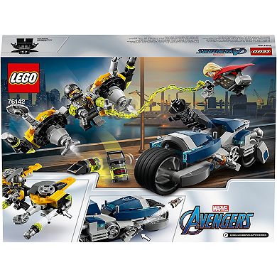 LEGO Marvel Avengers Speeder Bike Attack 76142 Building Kit