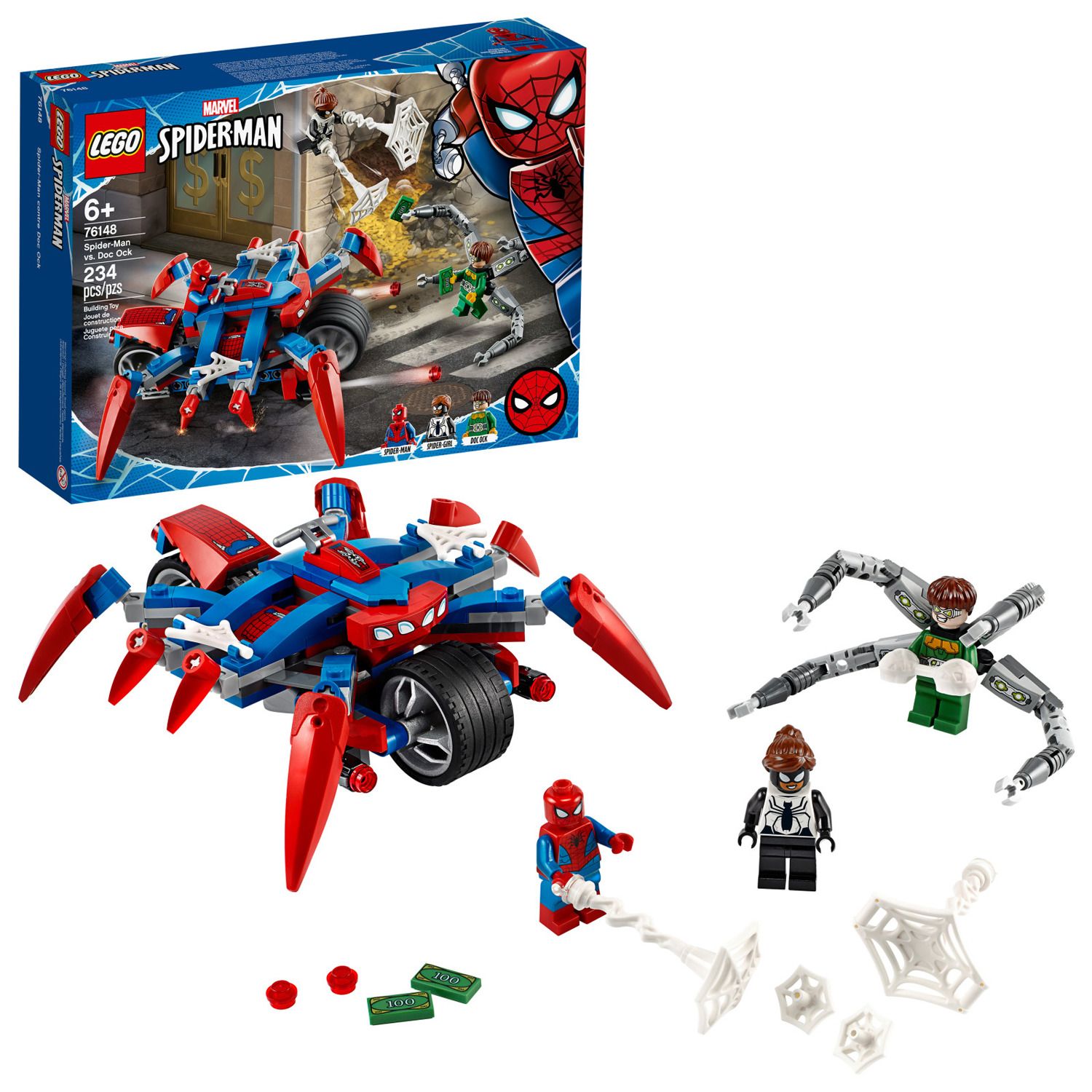 spiderman lego figure