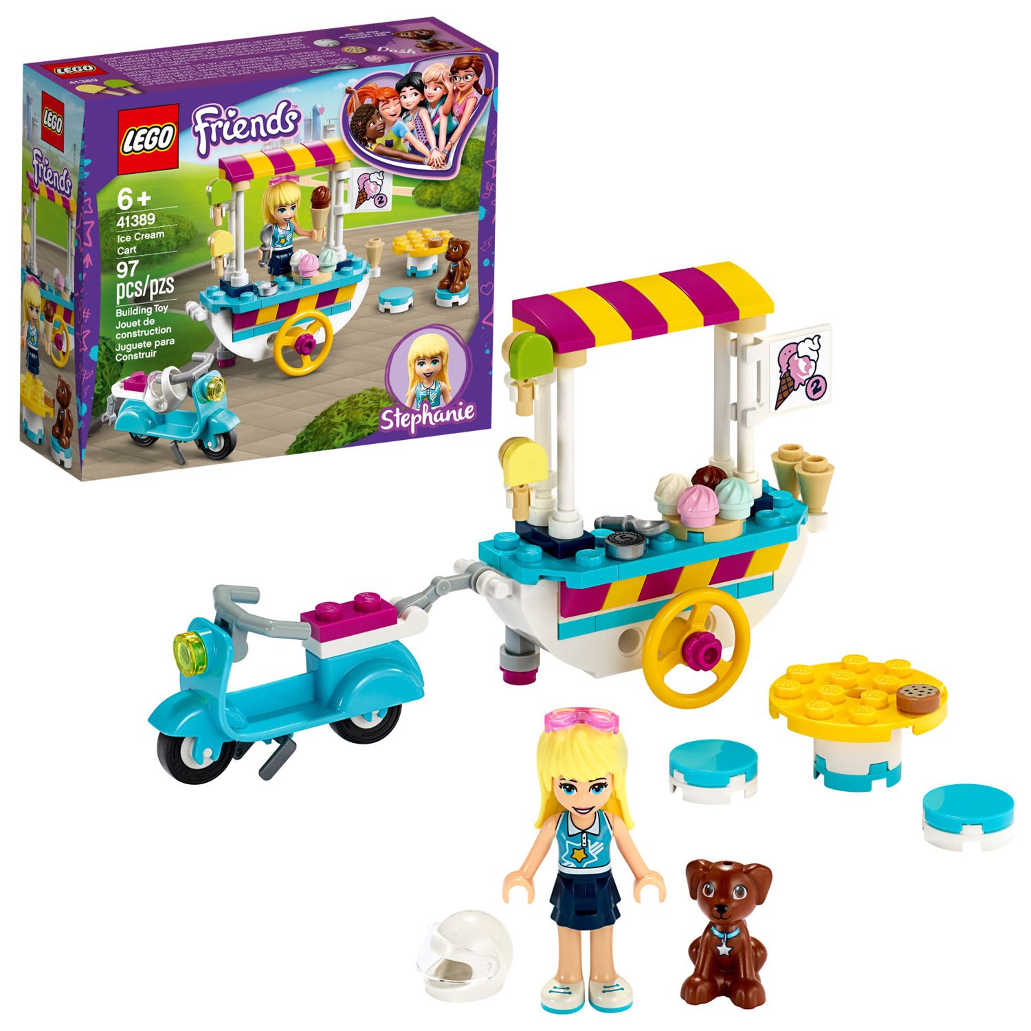 lego friends emma's mobile vet clinic 41360